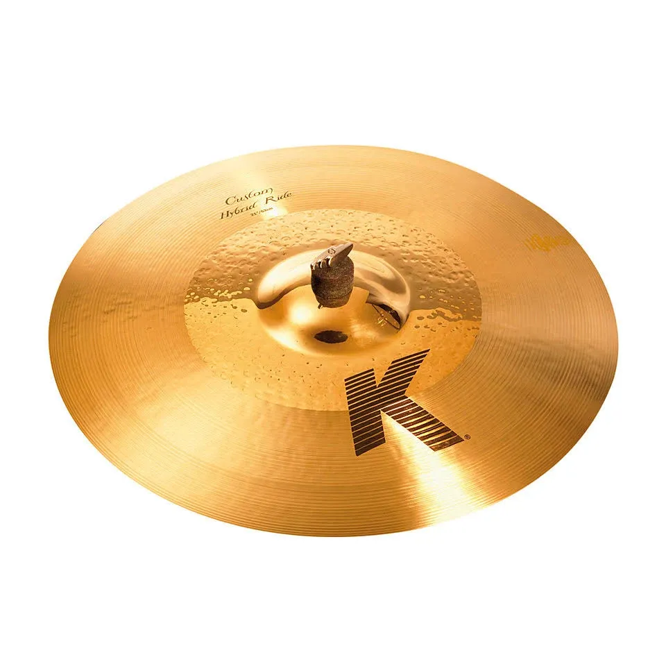 Zildjian 21" K Custom Hybrid Ride Cymbal | Reverb UK