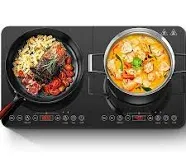 Aobosi Double Induction Cooktop