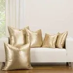 F Scott Fitzgerald Rendezvous Golden Accent Throw Pillow - 22" x 22"