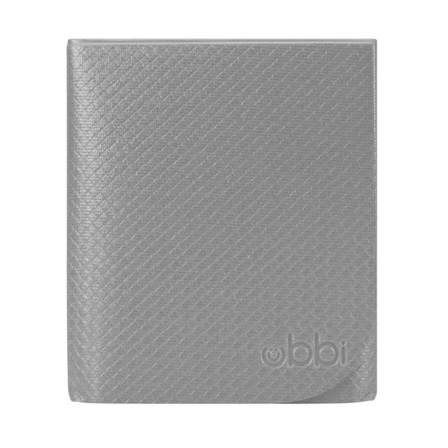 Ubbi Folding Changing Mat, Soft and Comfortable, Easy to Clean and Carry on the go, Yoga-Mat Feel, Gray Gray Changing Mat