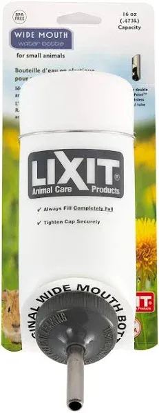 Lixit Wide Mouth Water Bottle