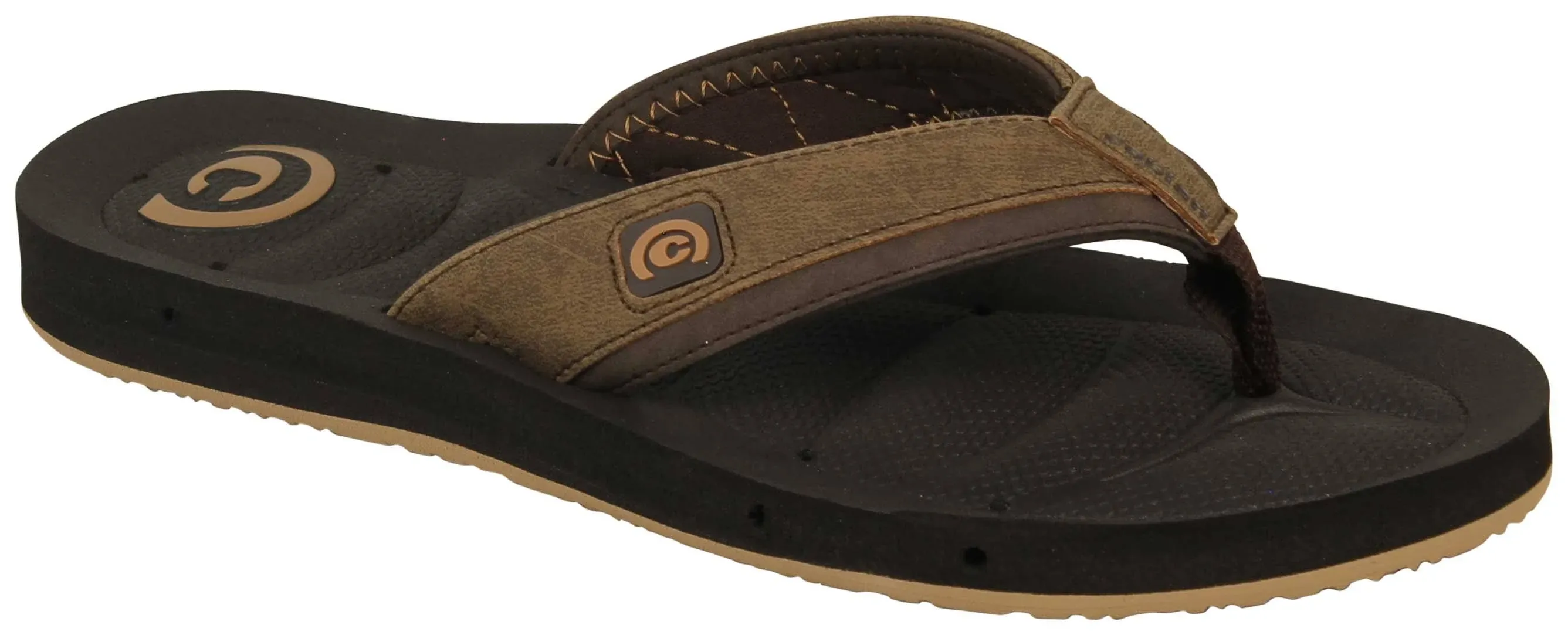 Cobian Men's Draino 2 Flip Flops Chocolate 8