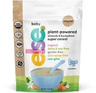 Else Nutrition Plant Based Super Cereal Organic Stage 1 Baby Food, Vanilla, 6 Pack, Size: 7 oz