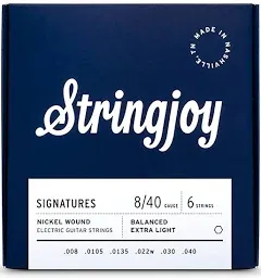 Stringjoy BA45130 5 String Signature Nickel Bass Guitar Strings Regular Long Scale, (5 String Light Top/Heavy Bottom Gauge - 45-130)