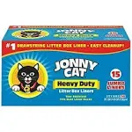 JONNY CAT Heavy Duty Litter Box Liners Jumbo 15 Count C00150