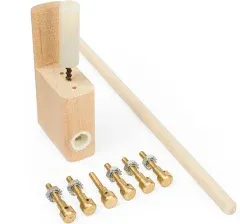 JLD Bridge Doctor Brass Pin Mount