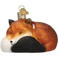 Old World Christmas Cozy Fox Ornament