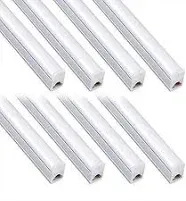 8-PACK T5 LED Linkable Shop Light 2FT Shop Light 6500K Daylight Ceiling Fixture