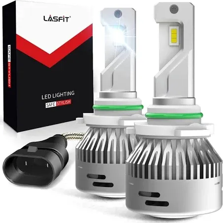 LASFIT H10 9140 9145 LED Bulbs Fog Light Bulbs 60W 6000LM 6000K, Plug&amp;Play