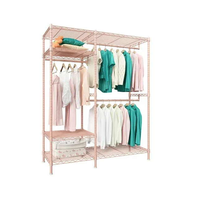 Unbrand 680lbs Capacity Garment Clothes Rack