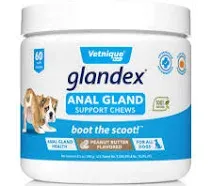 Glandex Anal Gland Soft Chew Treats with Pumpkin for Dogs Digestive Enzymes, ...