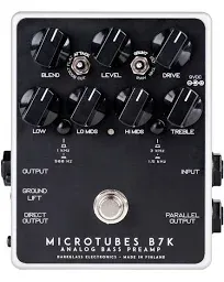 Darkglass Electronics Mucrotubes B7K v2 Analog Bass Preamp Effect Pedal