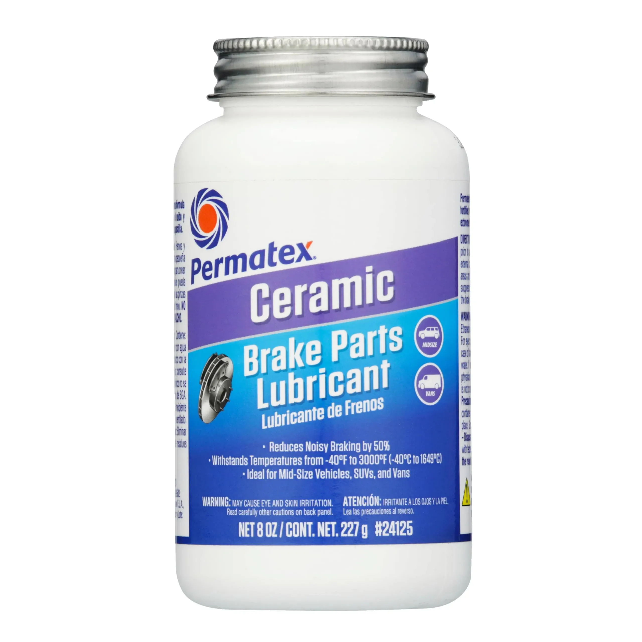 Permatex 24125 Ceramic Extreme Brake Parts Lubricant, 8 Oz.