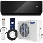 della 12000 BTU WiFi Mini Split AC & Heat Pump with Alexa, 20 SEER2, 1 Ton, Cools Up to 550 Sq.ft