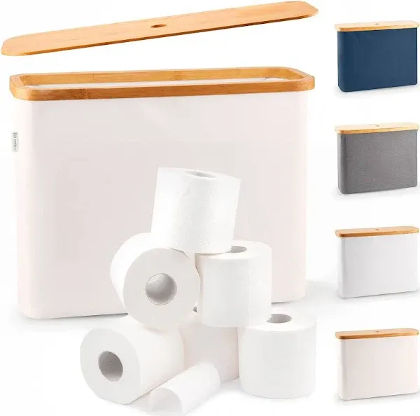 - Toilet Paper Basket - Toilet Paper Storage - the Ultimate Bathroom Organizer -