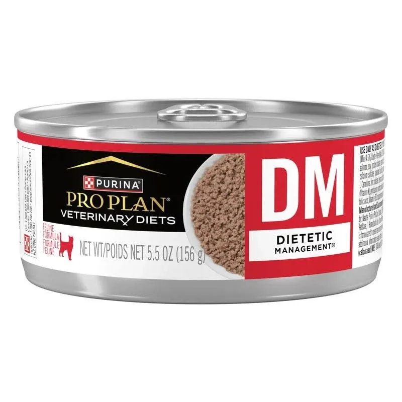 Purina DM Dietetic Management Formula Canned Cat Food, 5.5-oz