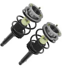 TRQ Front Strut & Coil Spring Assembly Set