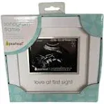 Pearhead Love at First Sight Sonogram Frame, White