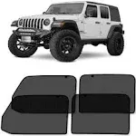 Magnetic Car Window Sunshade Side Window Shade for 2018-2024 Jeep Wrangler JL