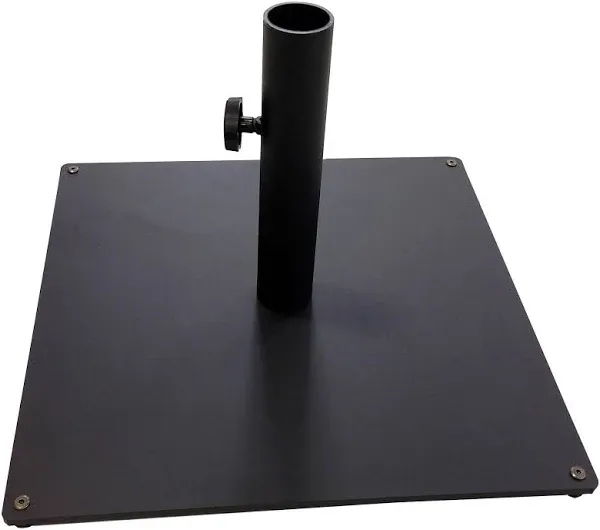 Tropishade Commercial Grade Steel Plate Umbrella Base