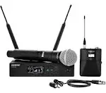 SHURE QLXD124/85 Handheld and Lavalier Combo Wireless Microphone System