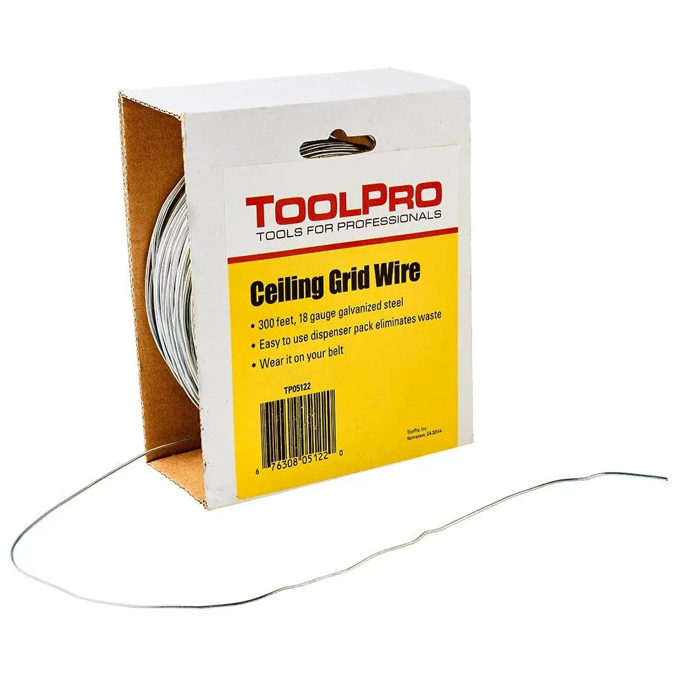 ToolPro Ceiling Wire 18ga 300 ft