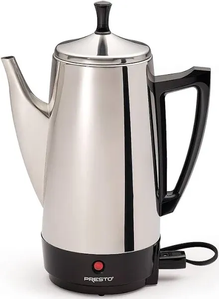 Presto 12 Cup Stainless Steel Coffee Percolator