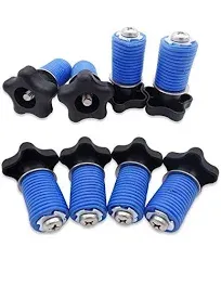 8 tie Lock &amp; Ride Knob ATV UTV Tie Down Anchors Knob Bolt Anchors Compatible ...