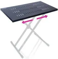 Liquid Stands Utility Table Top for X Style Keyboard Stands and Z Style Piano Stands