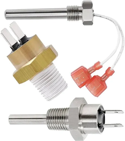 Funmit 42002-0024S Stack Flue Sensor 42001-0063S High Limit Switch and 42001-0053S Heater Thermistor Spa Hearters Replacement for Pentair