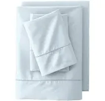 Lands' End 400 Thread Count Premium Supima Cotton No Iron Sateen Sheet Set