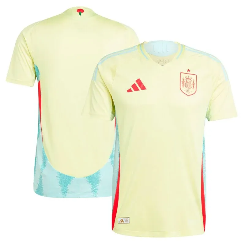 Men's Authentic Adidas Spain Away Jersey 2024 - Size L