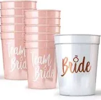 Bride & Bride Tribe Bachelorette Party Cups