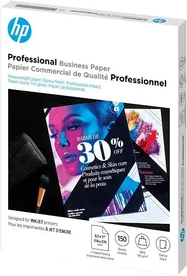 HP Glossy ANSI A Letter Brochure Paper