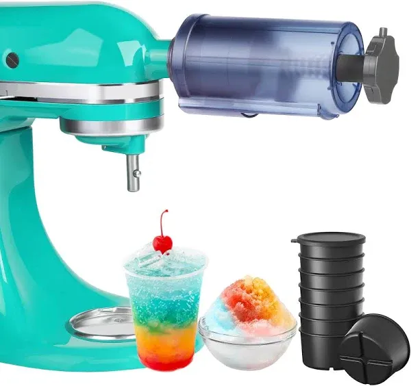 Jooke Shave Ice Attachment for Kitchenaid Stand Mixer,Ice Shaver Machine Ice ...