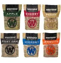 Western Wood Smoking Chip Variety Pack of 6