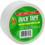 Duck Duck Tape, 1.88&#034;x20 Yards, White (1265015RL)