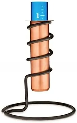 Coolest Rain Gauge Copper Tabletop 9"