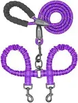 iYoShop Dual Dog Leash Double Dog Leash 360 Swivel No Tangle Walking Leash