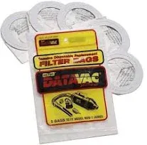 2pc DataVac Replacement Bags for Handheld Steel Vacuum/Blower