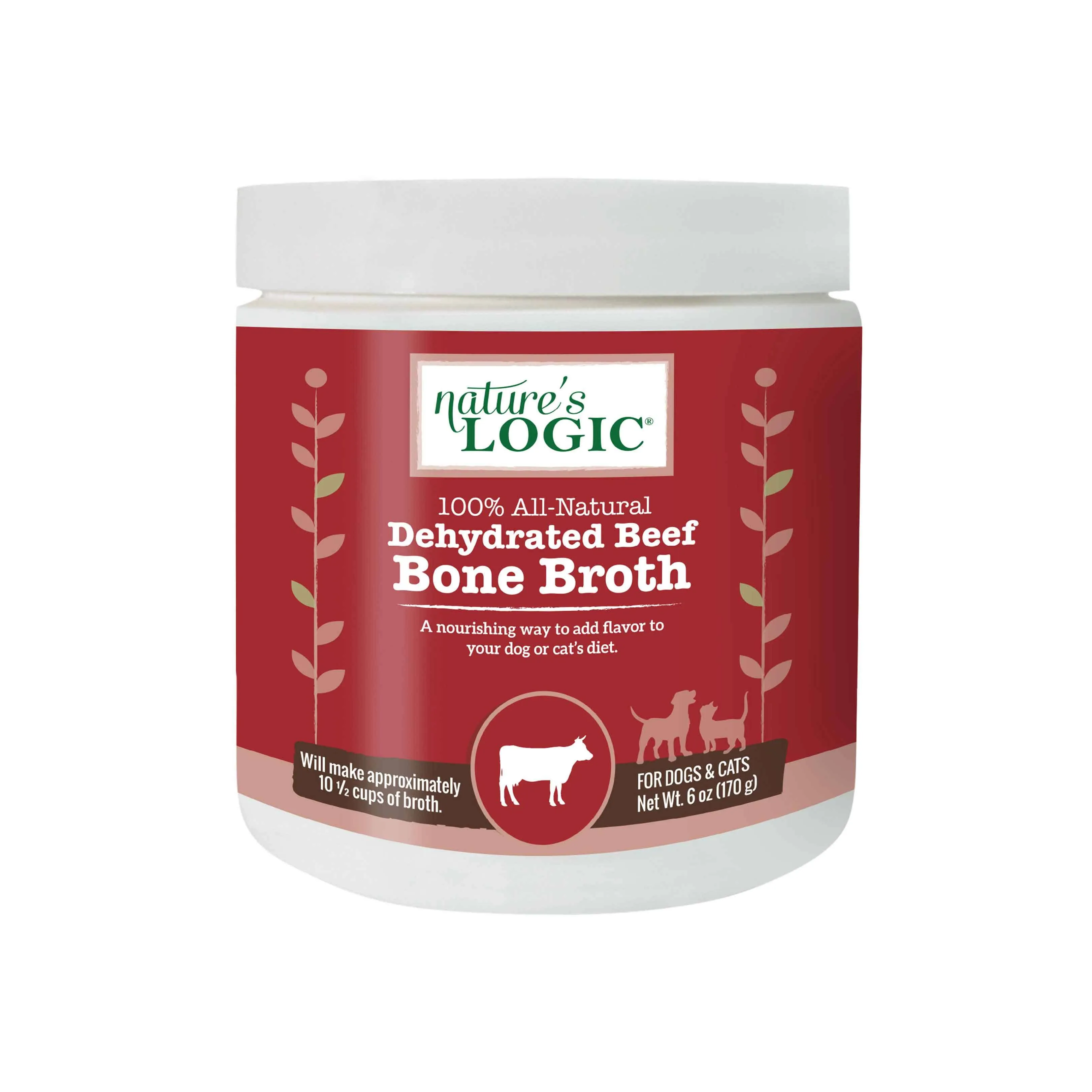 Nature's Logic Dehydrated Bone Broth | Pork 6 oz