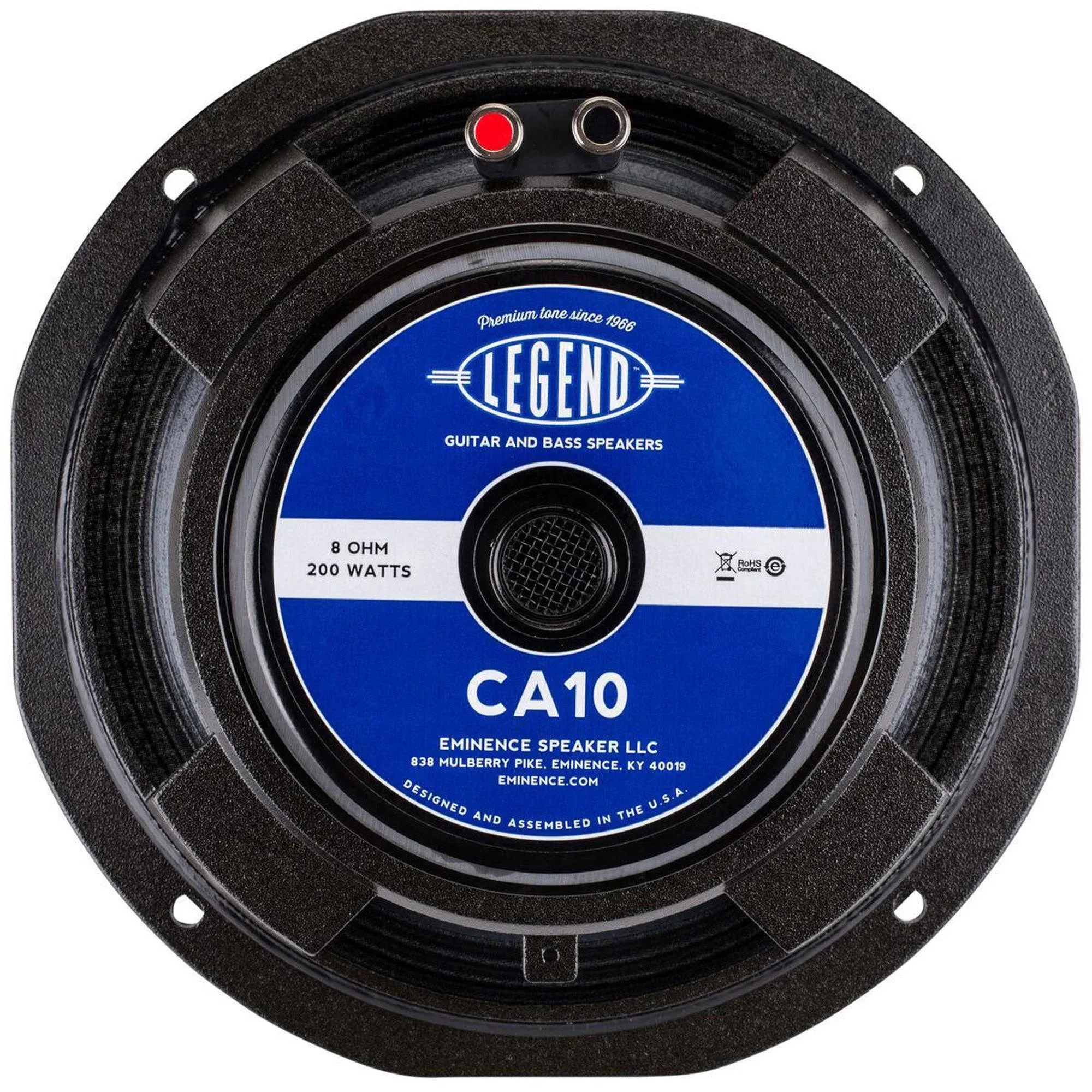 Eminence Legend CA10-8 10" Bass Guitar Driver 8 Ohm