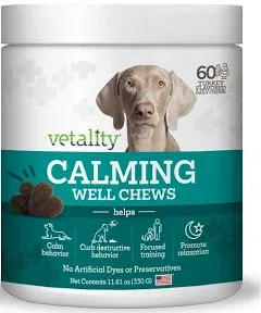 Tevra Brands Triple Action Calming Sniffer Chews for Dogs