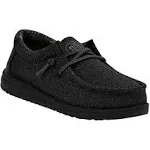 Hey Dude Wally Youth Basic Jr 40041-001 shoes black