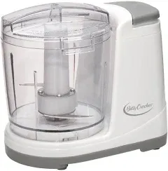 Versatile 2-Speed Electric Chopper with Dishwasher-Saf<wbr/>e Bowl - Easy Cleanup