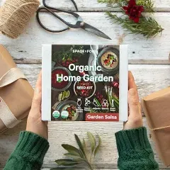 Spade to Fork Organic Home Garden Seed Kit Garden Salsa