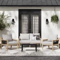 Nathan James Freya Bohemian Outdoor Couch Patio Furniture Set