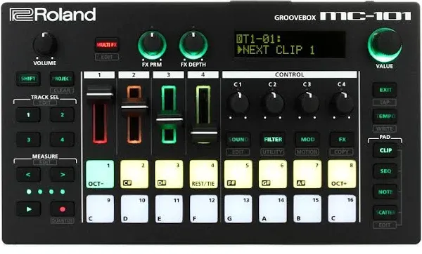 Roland MC-101 Groovebox Professional Production Tool