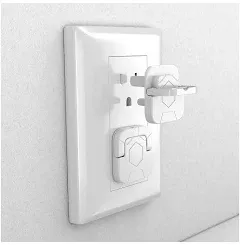 4Our Kiddies Baby-Proof Outlet Covers (60 Pack) - Child Safety Electric Plug Pro