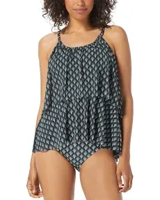 Coco Reef Women's Siren Mesh Layer Tankini Top